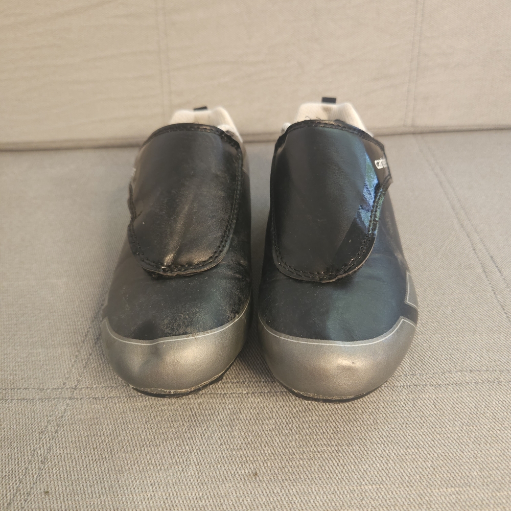 Carter's Black Slip-On Cleats